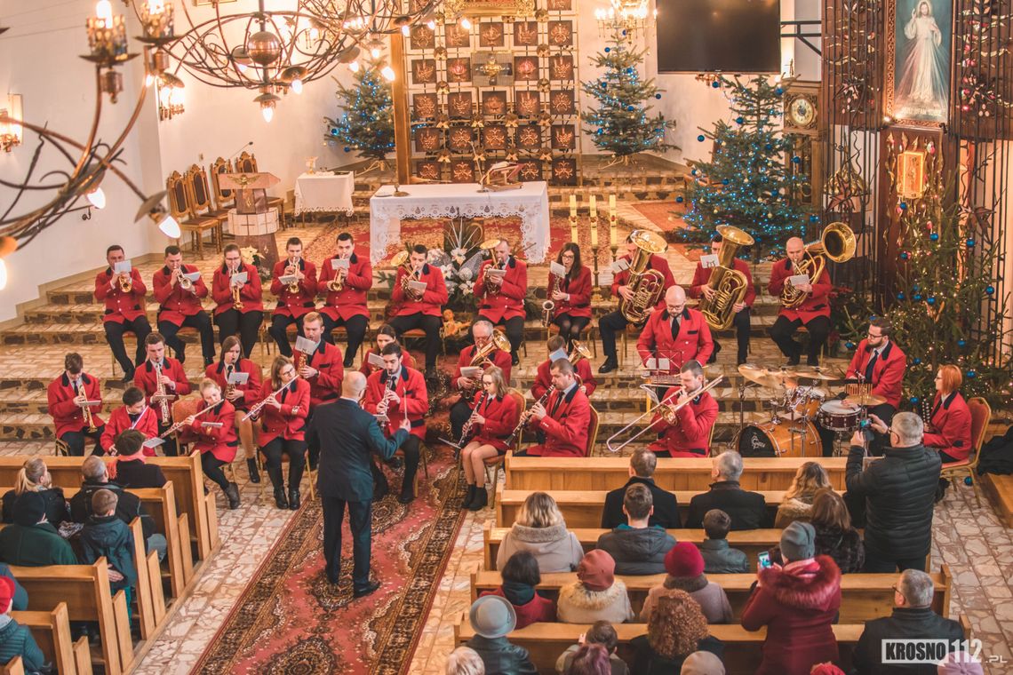 Koncert Orkiestry Dętej z Miejsca Piastowego w Łężanach.