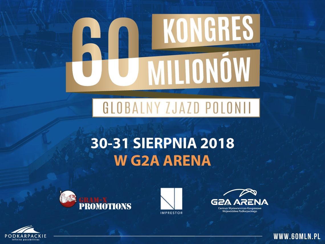 Kongres 60 milionów – Globalny Zjazd Polonii już w sierpniu!