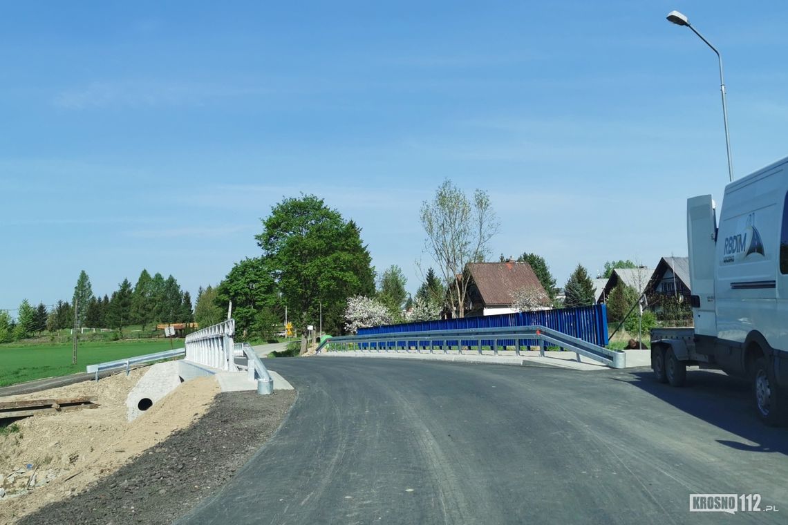 Koniec z objazdami. Most nad rzeką Lubatówką w Miejscu Piastowym jest już przejezdny