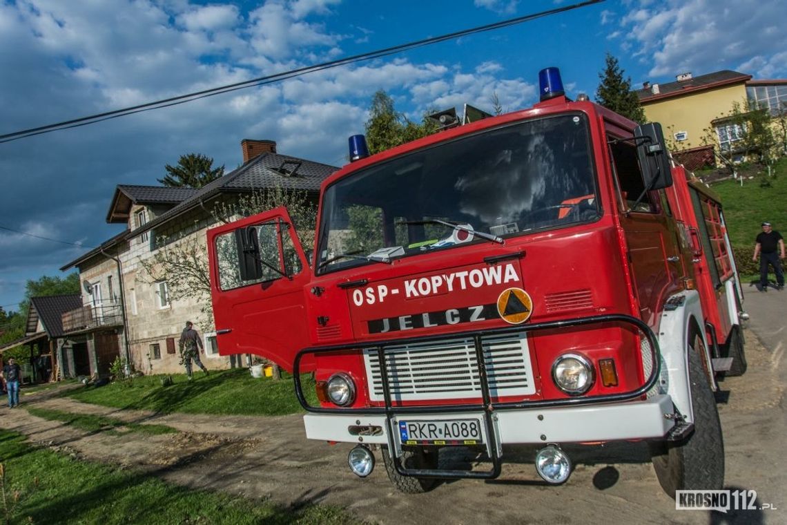 Kopytowa: Pożar w budynku mieszkalnym