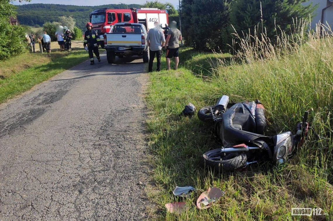 ? Kopytowa. Zderzenie skutera z autem [AKTUALIZACJA]