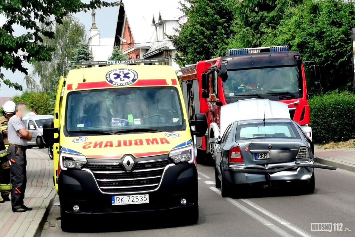 ? Korczyna. 26-latka najechała audi na tył skody