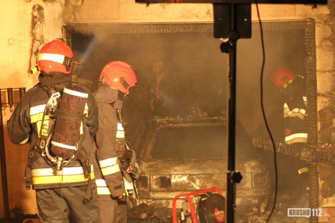 KORCZYNA: Dramatyczny pożar budynku przy ulicy Dobrej