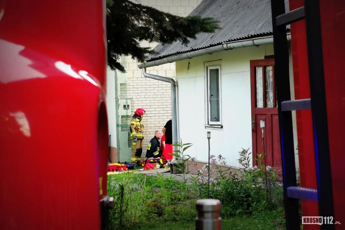 ? Korczyna. Nagłe zatrzymanie krążenia u mężczyzny. Pomógł strażacki defibrylator