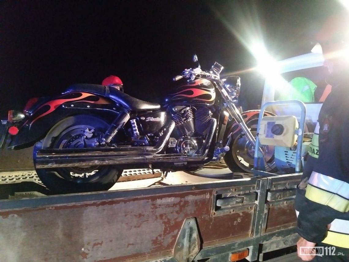 KORCZYNA: Wypadek motocyklisty na ul. Pigonia.
