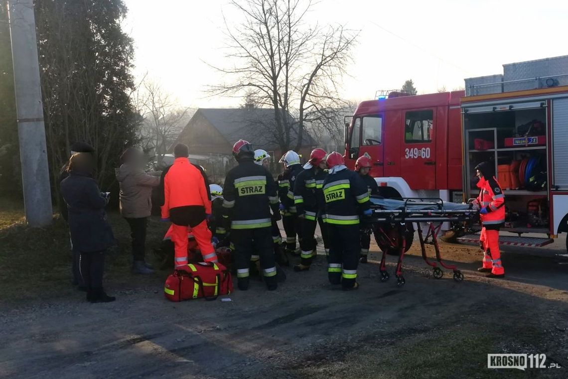 KROŚCIENKO WYŻNE: Kobieta leżała na środku ulicy