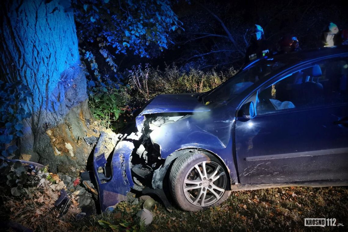 ? Krościenko Wyżne. Kto kierował volkswagenem, które uderzyło w drzewo?