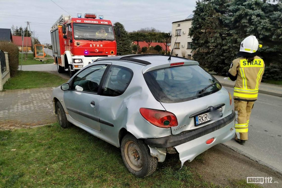 Krościenko Wyżne. Poranna kolizja na Północnej