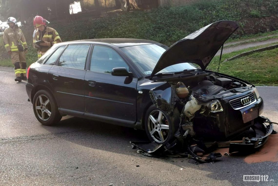 ? Krościenko Wyżne. Zderzenie Hondy i Audi