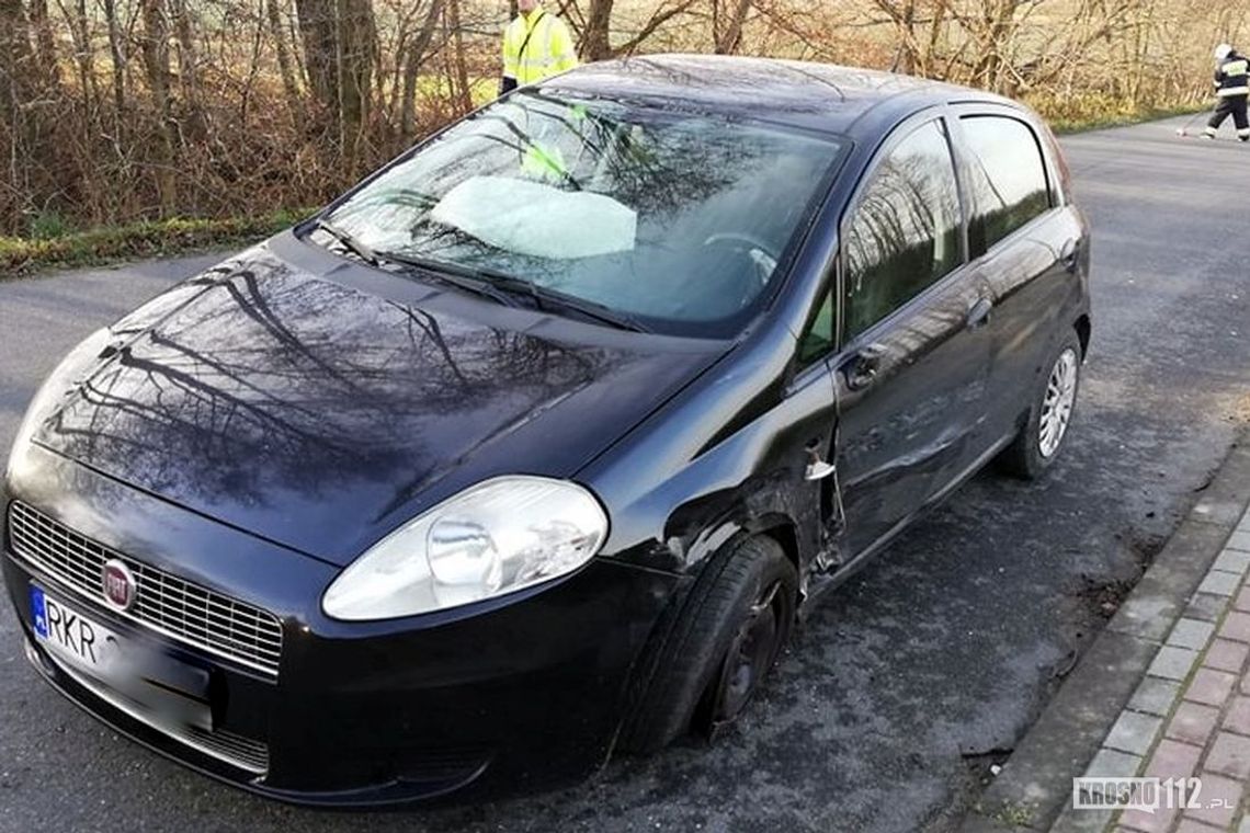 KROŚCIENKO WYŻNE: Zderzenie volkswagena golfa i fiata punto