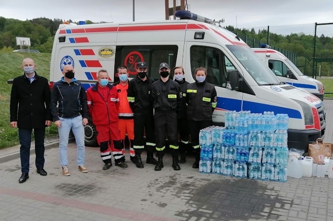 Krośnianie również pomogli służbom ratunkowym z powiatu strzyżowskiego