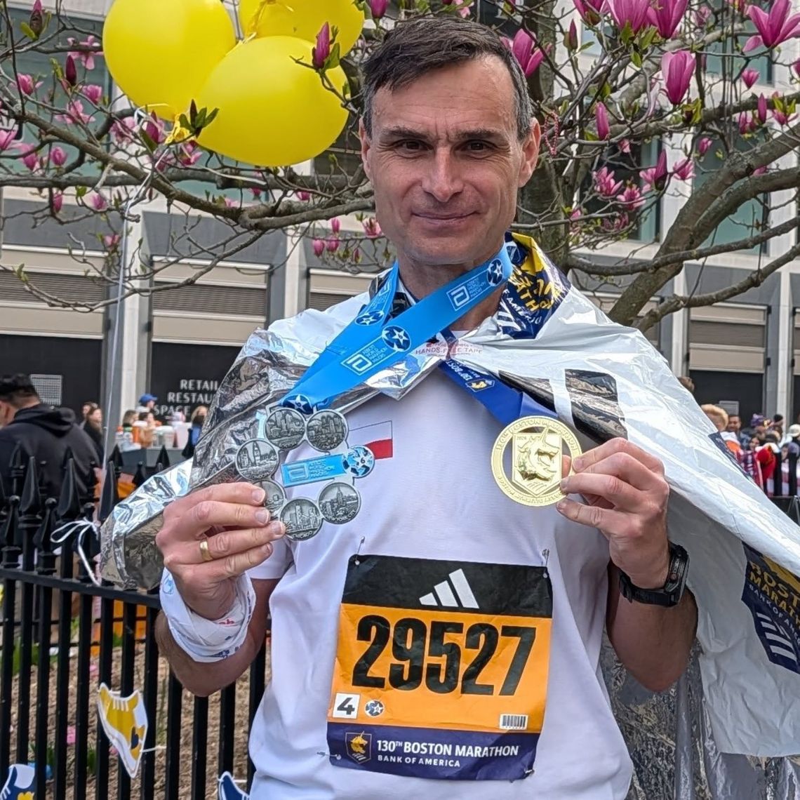 Krośnianin Paweł Kolanko zdobył Koronę Maratonów Świata
