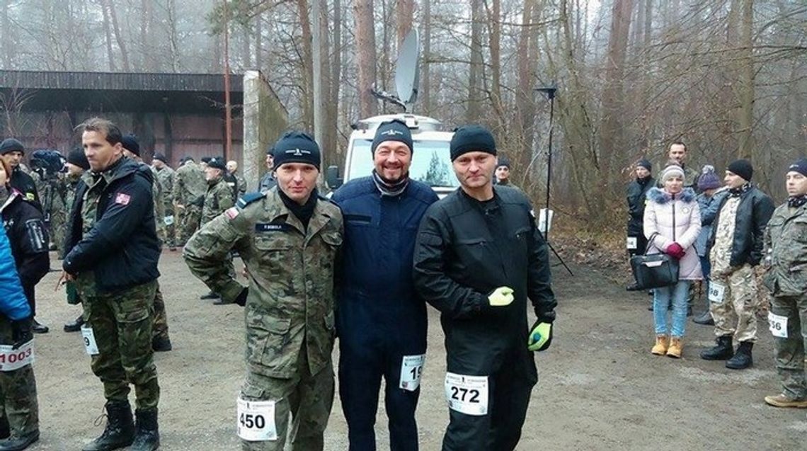 Krośnieńscy policjanci w Maratonie Komandosa