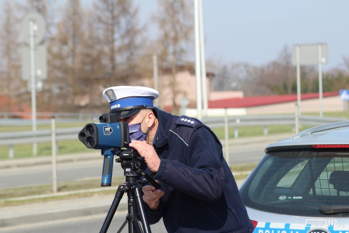 Krośnieńscy policjanci walczą z piratami drogowymi. W ciągu trwania akcji "Prędkość" zatrzymano ich 113