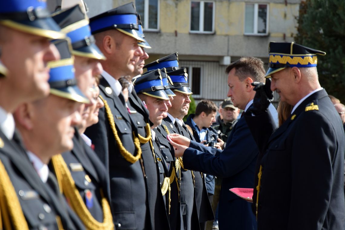 Krośnieńscy strażacy odznaczeni przez ministra