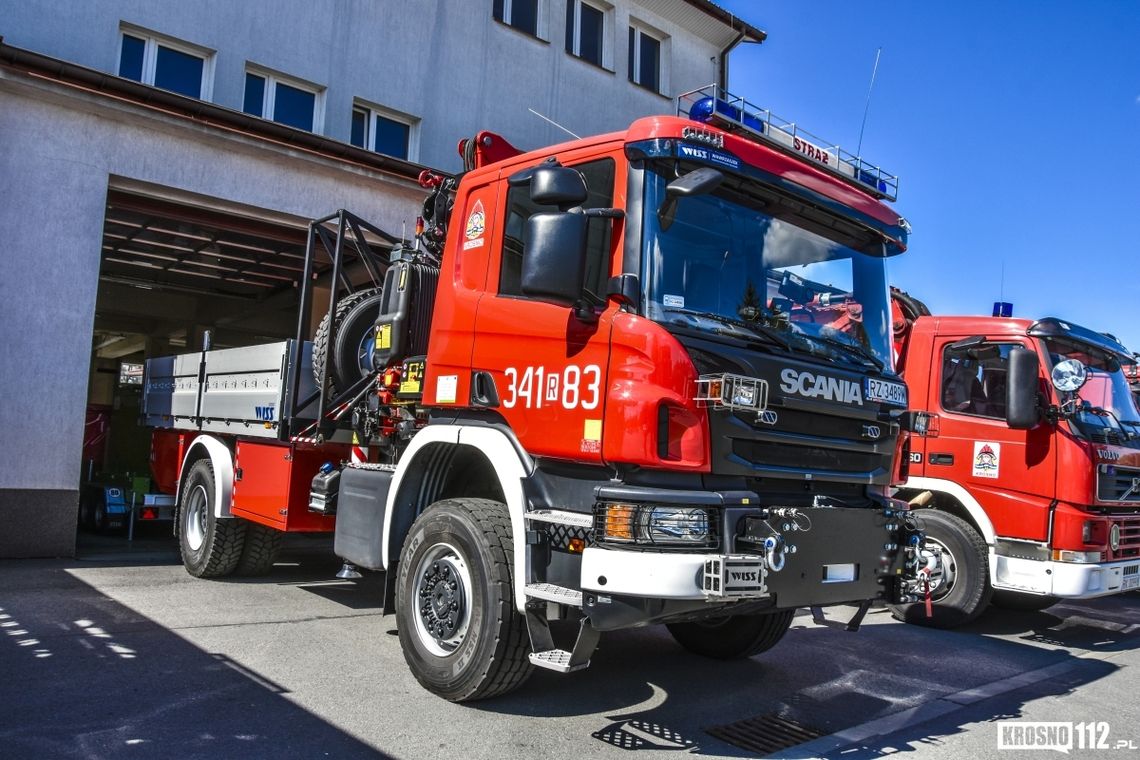 Krośnieńscy strażacy transportowali tlen do szpitali