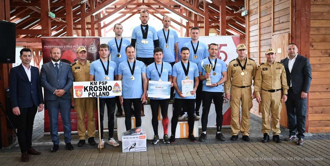 Krośnieńscy strażacy znów najlepsi w województwie!