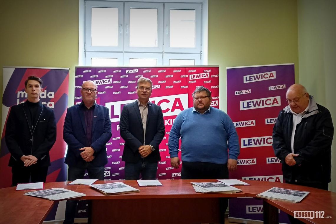 Krośnieńska Lewica o sytuacji w szpitalu, leskim wicestaroście i raporcie "Przyjazna szkoła"