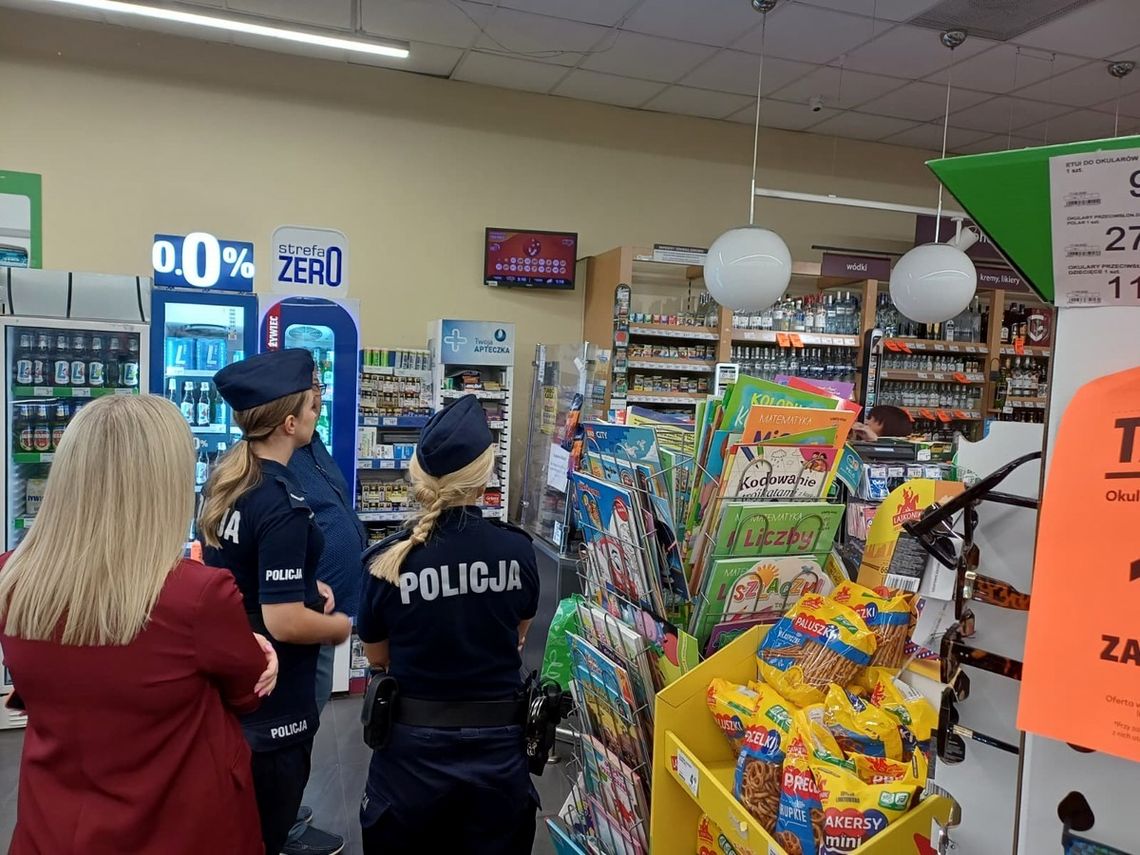 Krośnieńska policja kontroluje sprzedaż alkoholu