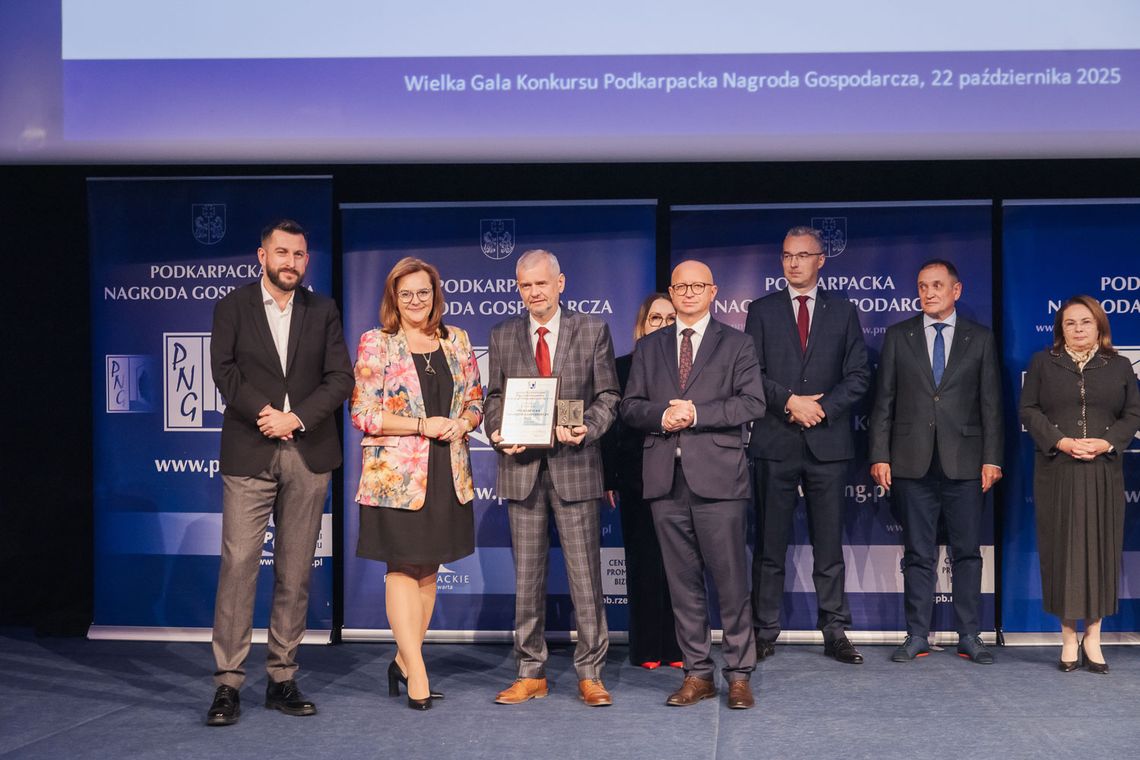 Krośnieński Holding Komunalny laureatem Podkarpackiej Nagrody Gospodarczej 2025 Krośnieński Holding Komunalny laureatem Podkarpackiej Nagrody Gospodarczej 2025