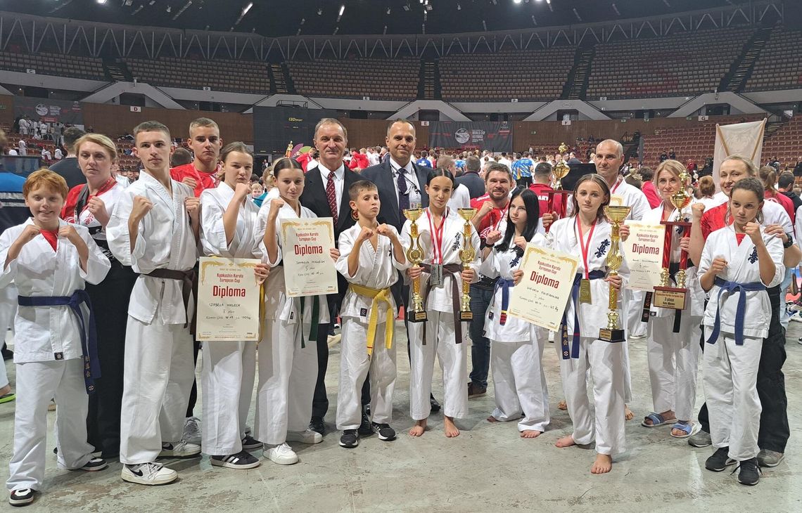 Krośnieński Klub Kyokushin Karate z medalami na Pucharze Europy w Katowicach