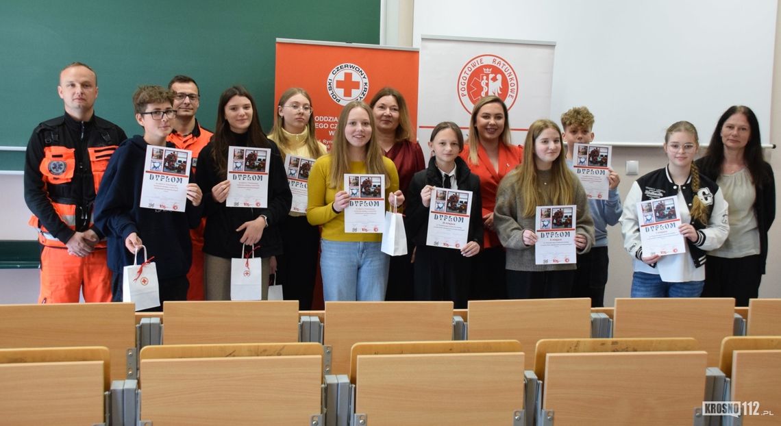 Krośnieński oddział PCK rozstrzygnął dwa konkursy. Poznajcie laureatów