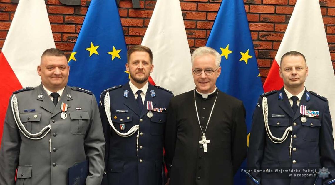 Krośnieński policjant uhonorowany przez Ordynariat Polowy Wojska Polskiego