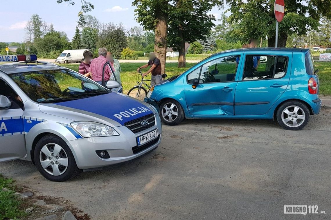 KROSNO: 31-latka spowodowała kolizję na ul. Bursaki