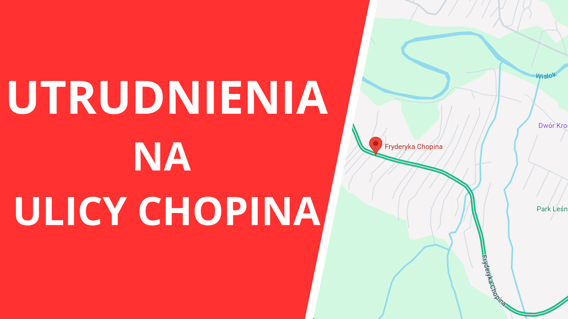 Krosno. Będzie wprowadzony ruch wahadłowy na ulicy Chopina Krosno. Będzie wprowadzony ruch wahadłowy na ulicy Chopina