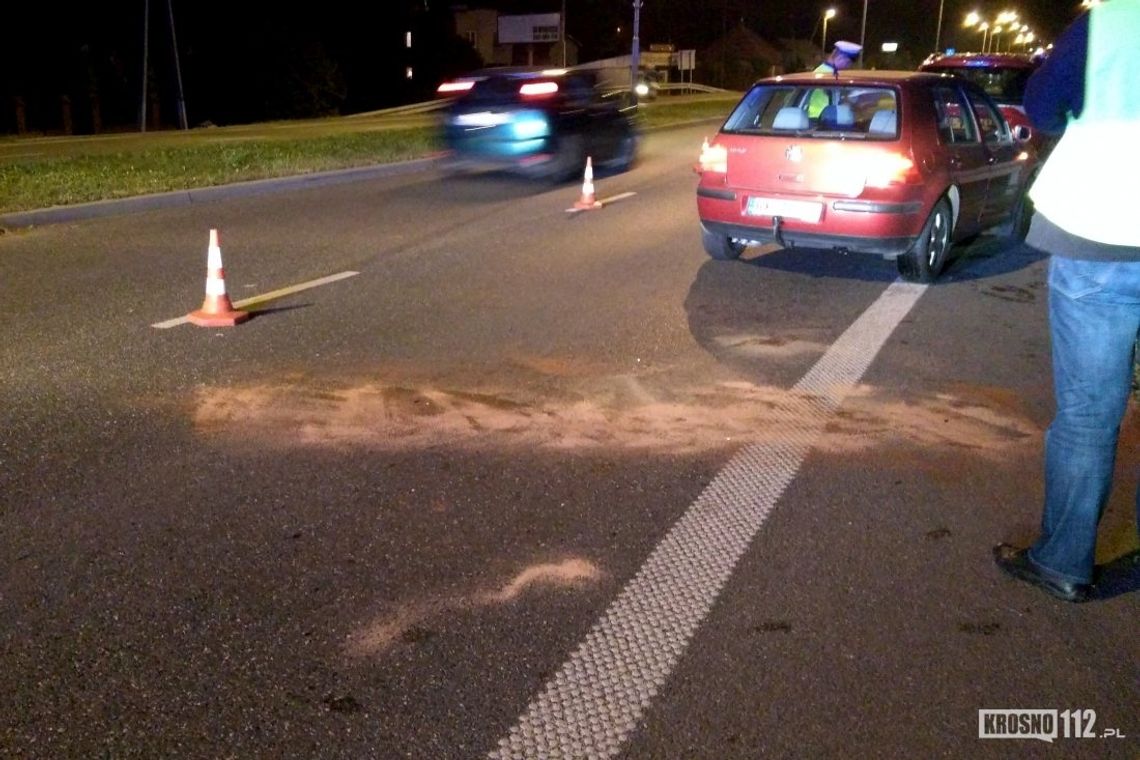KROSNO/DK28: Dwie kolizje na Al. Jana Pawła II