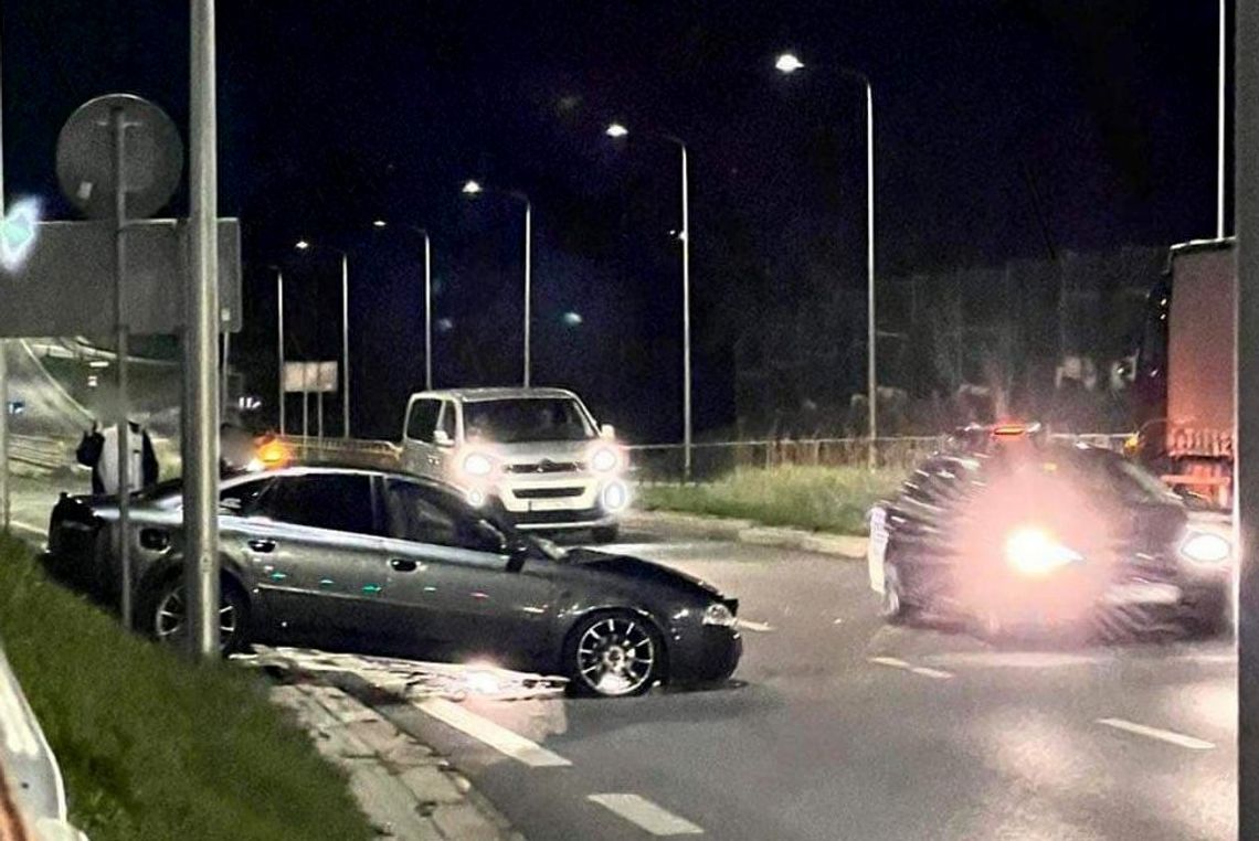 ? Krosno/DK28. Podczas zmiany pasa ciężarówką zepchnął audi na przeciwny pas