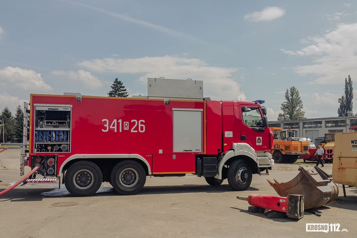 KROSNO I RYMANÓW ZDRÓJ: Dwa pożary w jednym czasie
