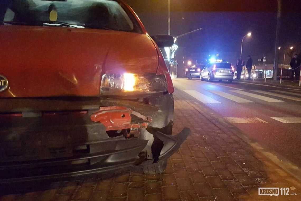 KROSNO: Kierująca Puntem nie ustąpiła kierowcy Passata