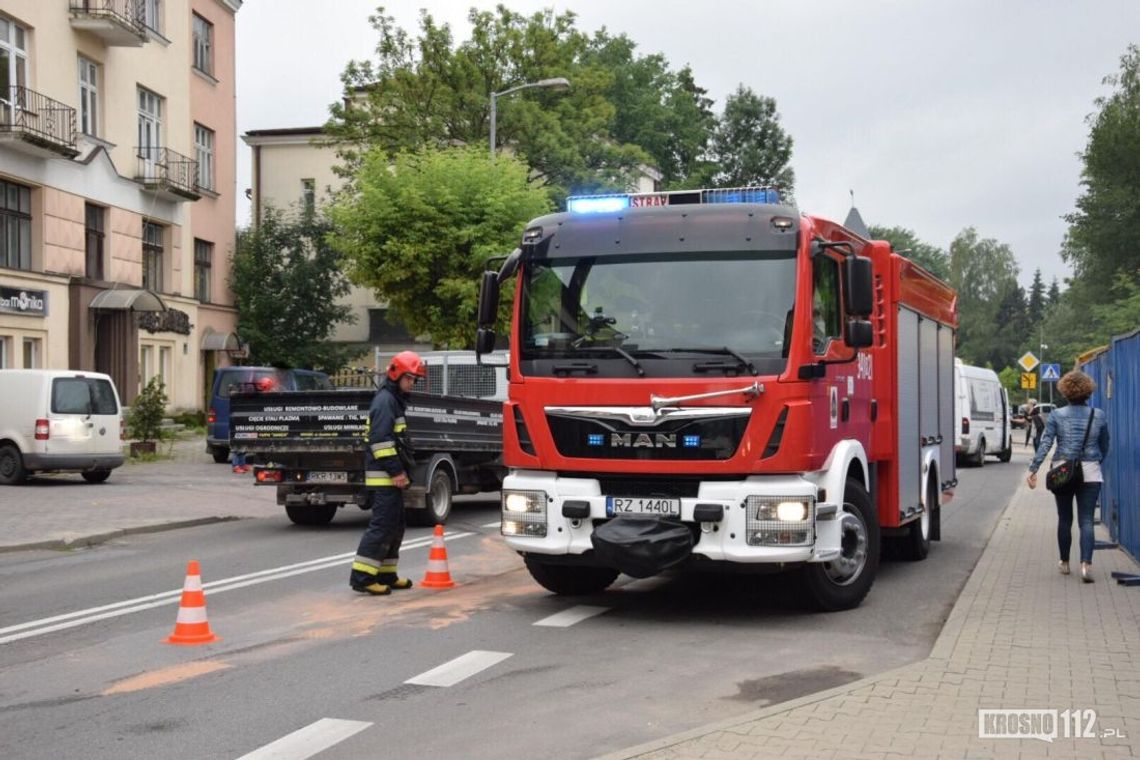 KROSNO: Kolizja na Grodzkiej przy Kinie Sokół
