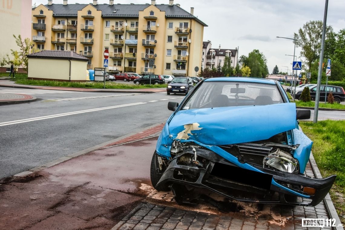 Krosno: Kolizja na Żwirki i Wigury