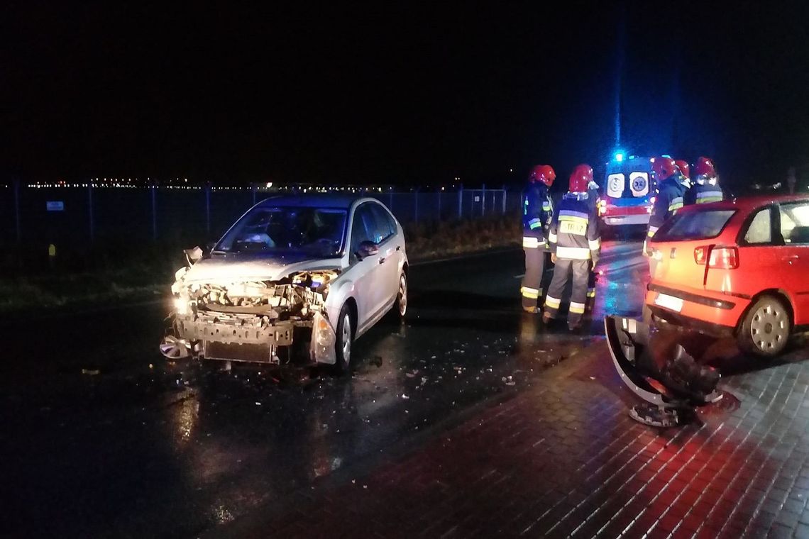 KROSNO: Najechanie na tył na ul. Zręcińskiej
