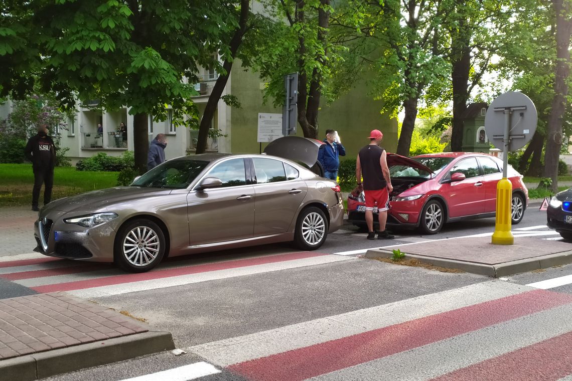 KROSNO: Najechanie na tył na ulicy Krakowskiej