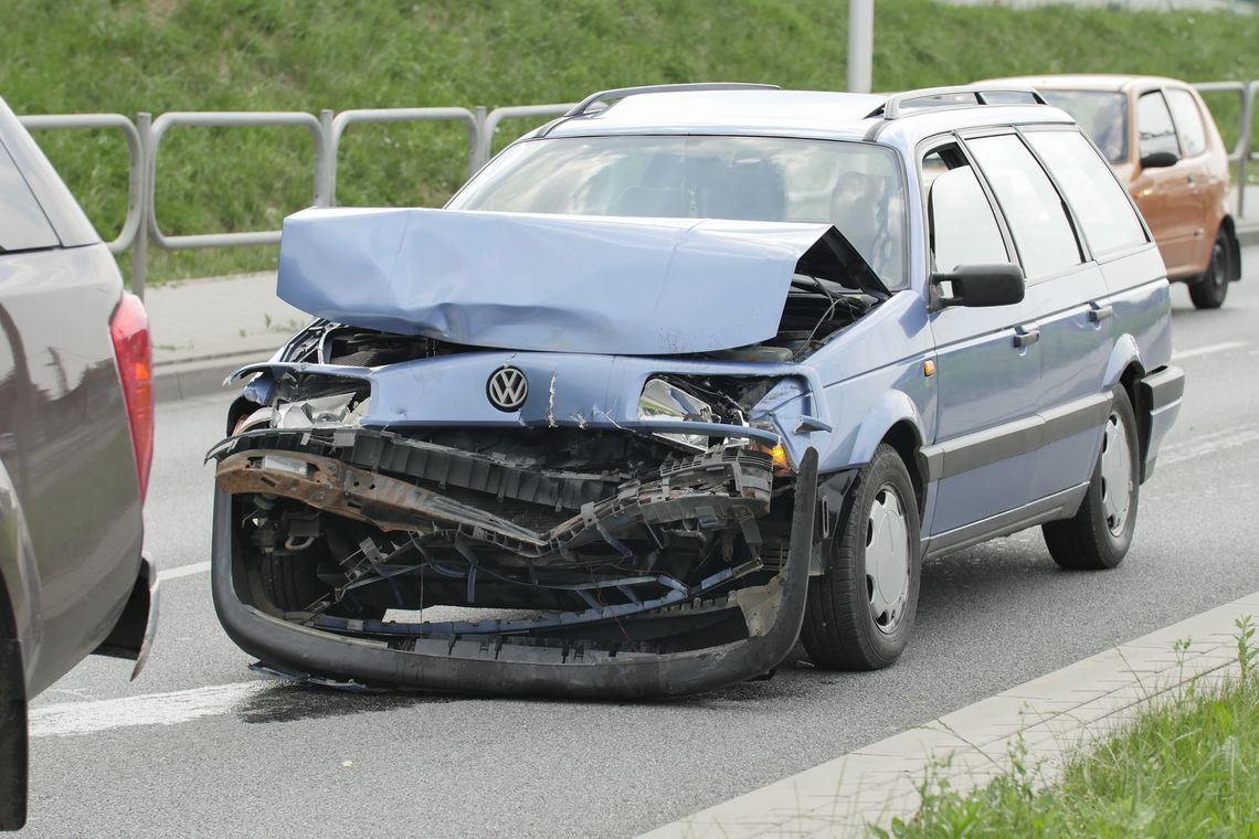 KROSNO: Najechanie na tył na ulicy Podkarpackiej