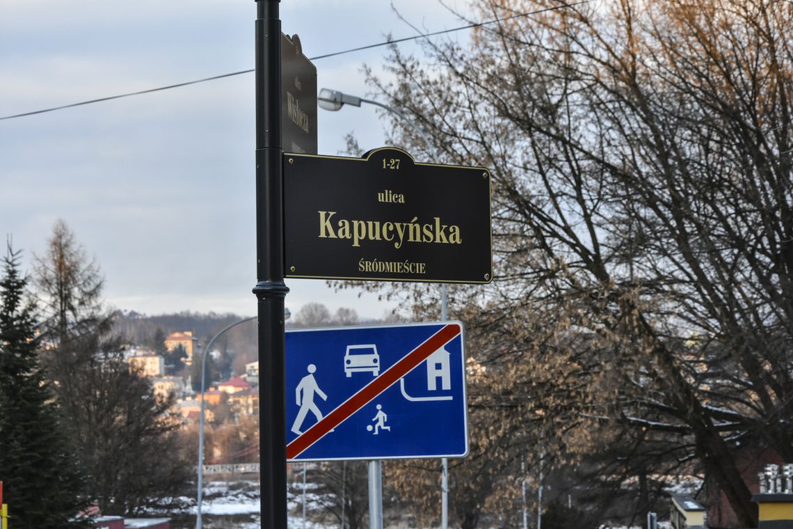 Krosno: Odcinek Kapucyńskiej dwukierunkowy