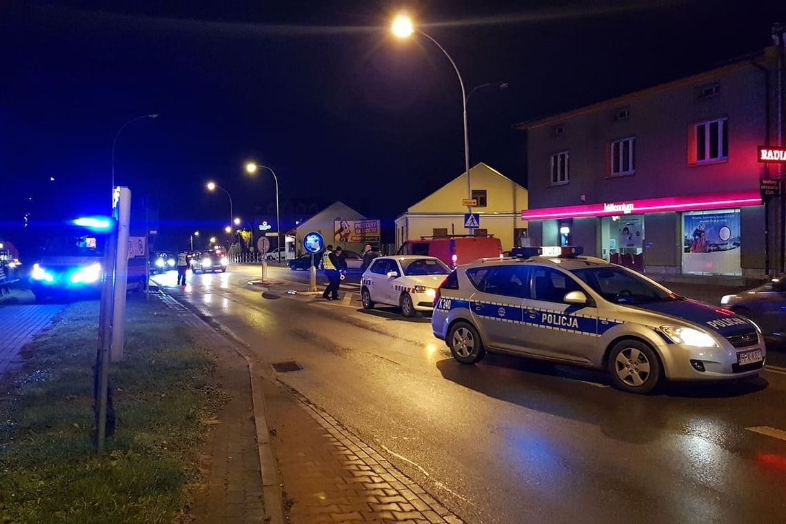 KROSNO: Pijany 30-latek zatoczył się na jadący samochód