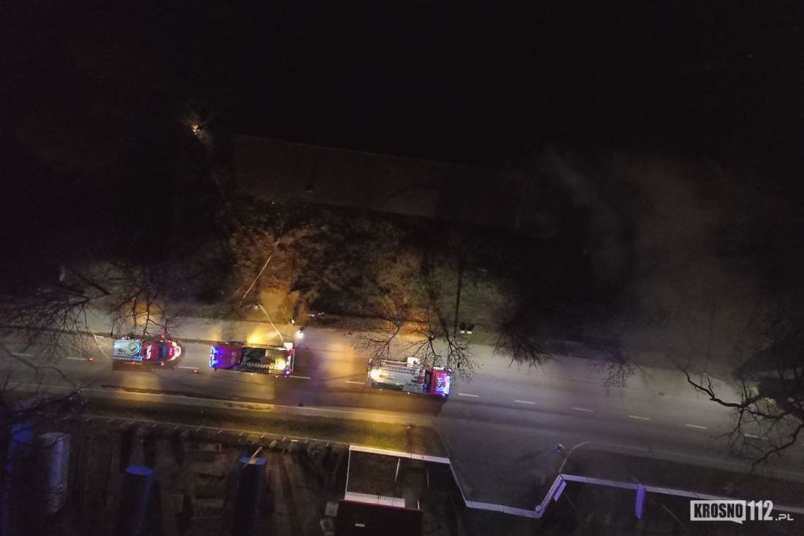 KROSNO-POLANKA: Pożar w pustostanie. To już kolejny raz