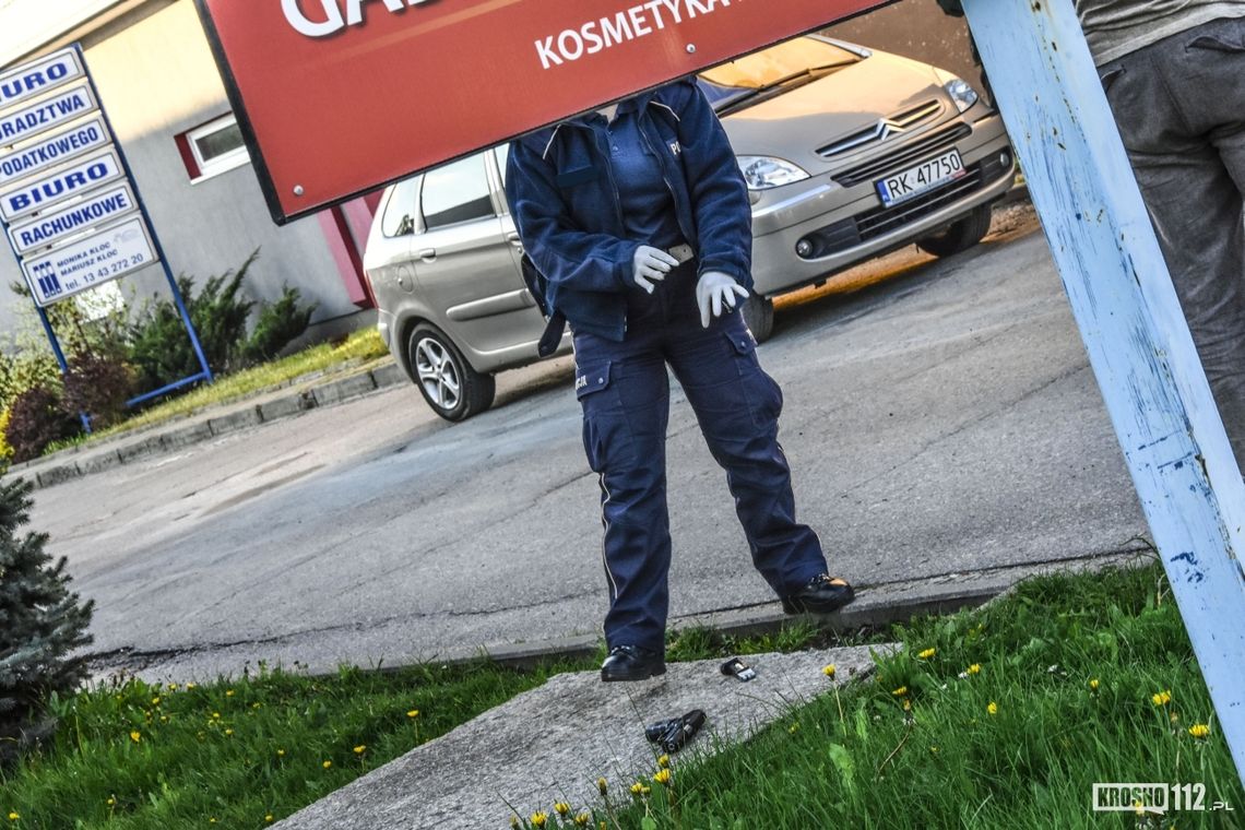 Krosno: Policjanci zatrzymali agresywnego mężczyznę