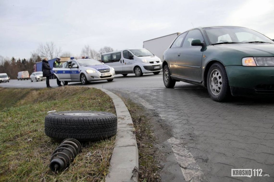 KROSNO: Poranna kolizja na ul. Bieszczadzkiej