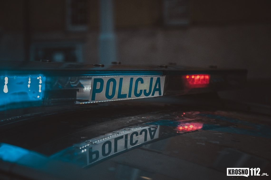 KROSNO: Powiadomił policję o dwóch wypadkach. W tym czasie okradł stację benzynową