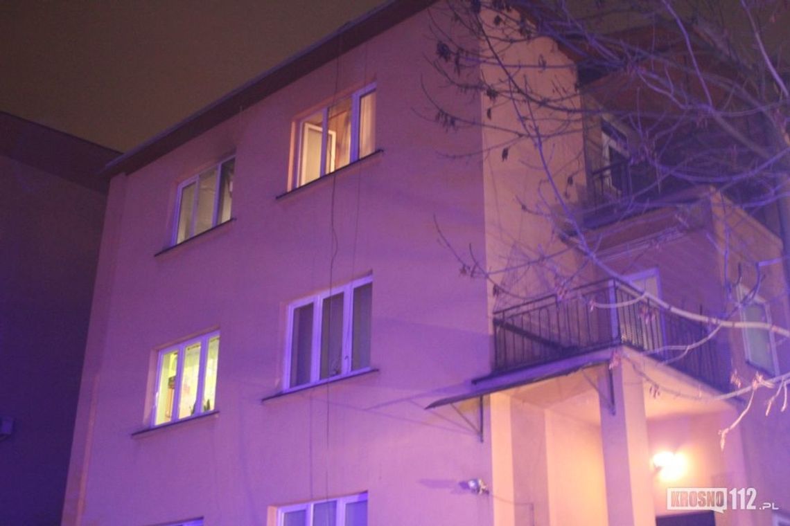 KROSNO: Pożar mieszkania przy ul. Lewakowskiego