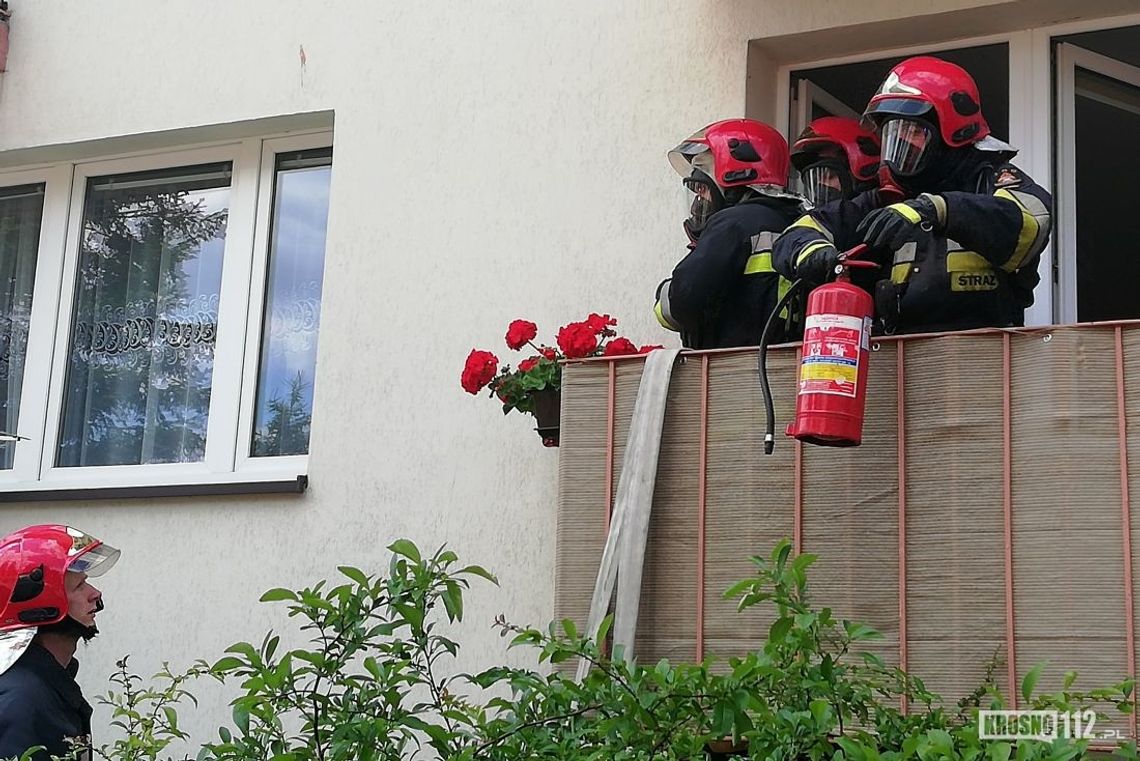 KROSNO: Przypalony obiad powodem interwencji strażaków