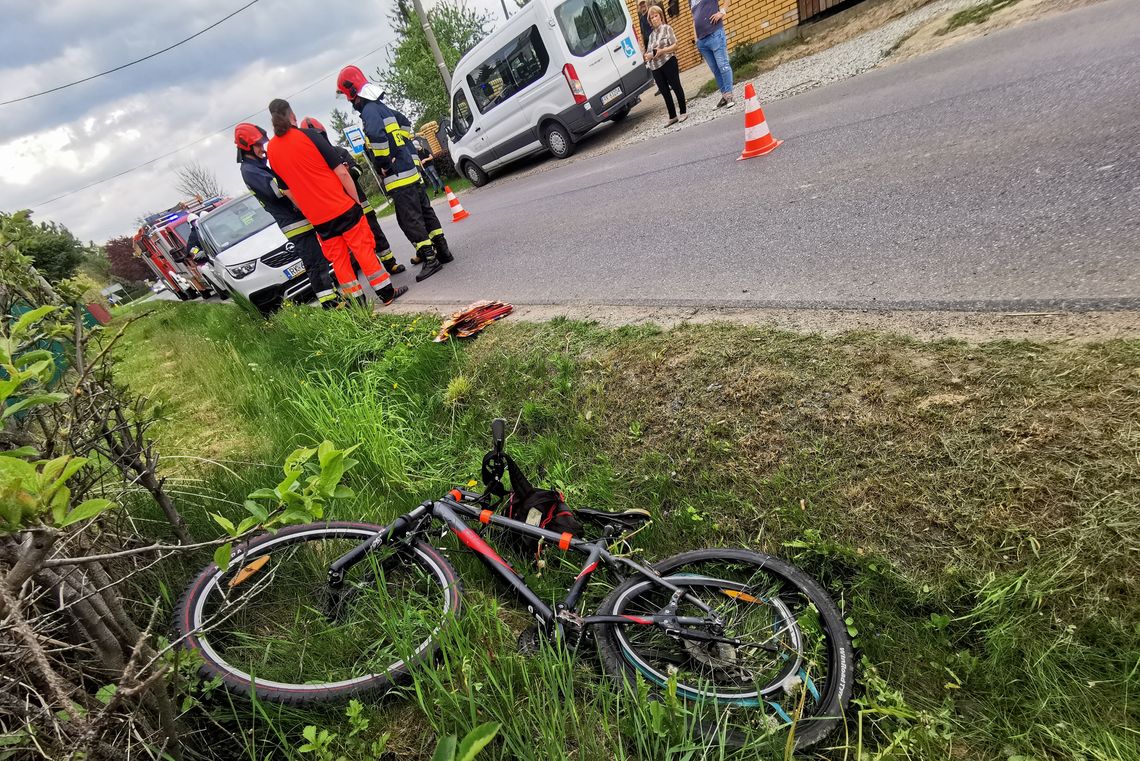 ? Krosno. Rowerzysta potrącony na ul. Baczyńskiego