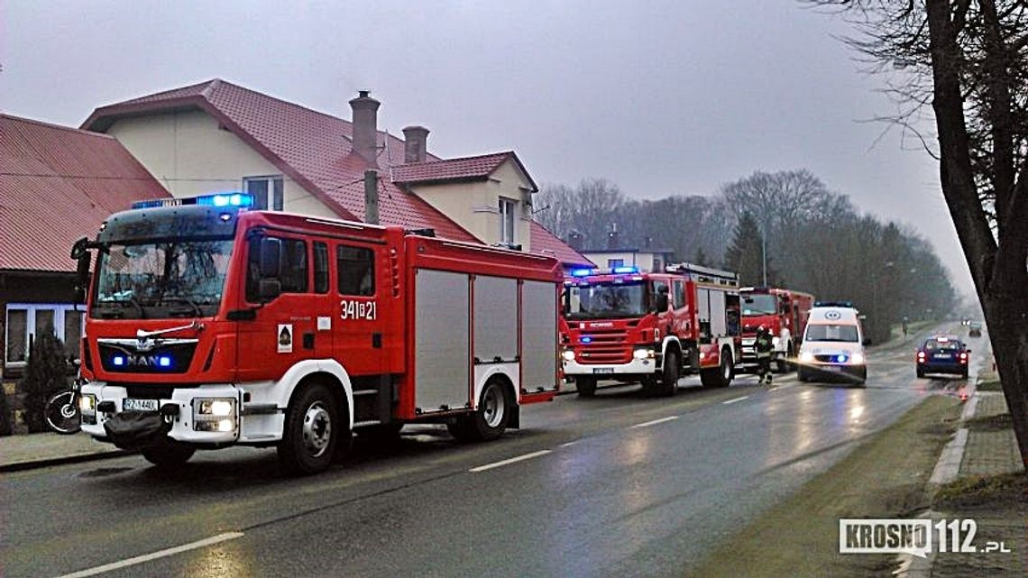 Krosno: Rozszczelnienie piecyka. Dwie osoby reanimowano