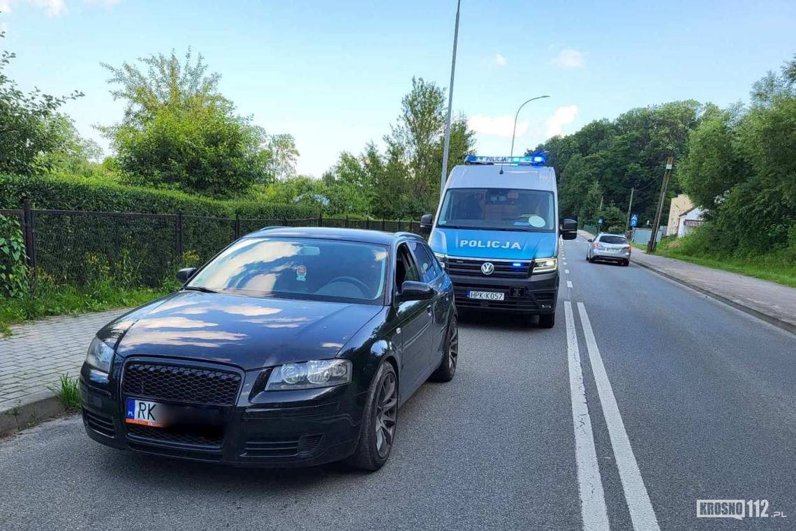 Krosno. Seria zatrzymań kierowców pod wpływem alkoholu. Jeden z nich spowodował kolizję