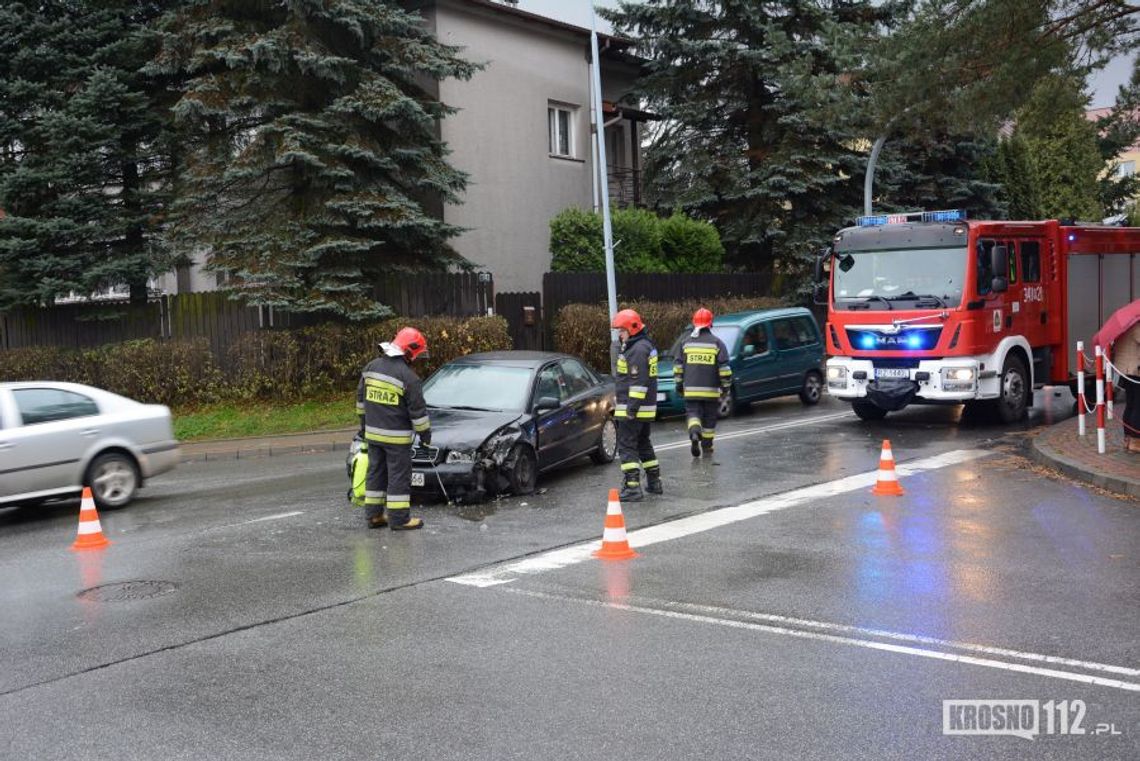 Krosno: Skręcał w lewo, wymusił pierwszeństwo